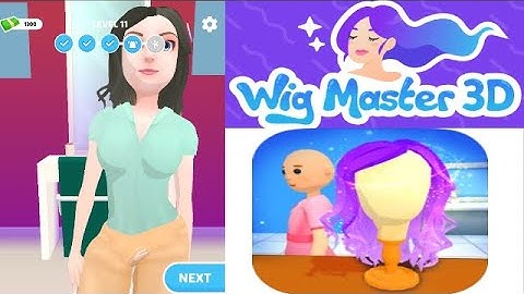 Wig Master 3D Gameplay ( By Lion studios )