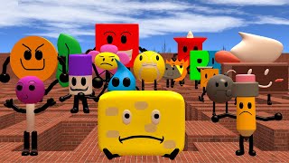 What If Battle For Dream Island 3D Memes Nextbot Chase Me In Maze In Garry's Mod
