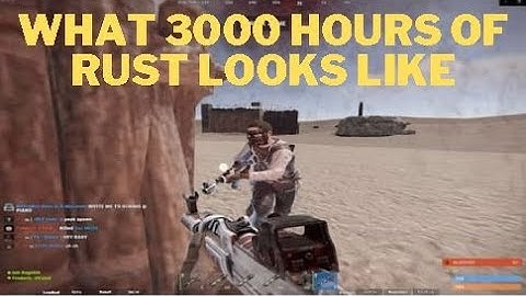 WHAT 3000 HOURS OF RUST LOOKS LIKE