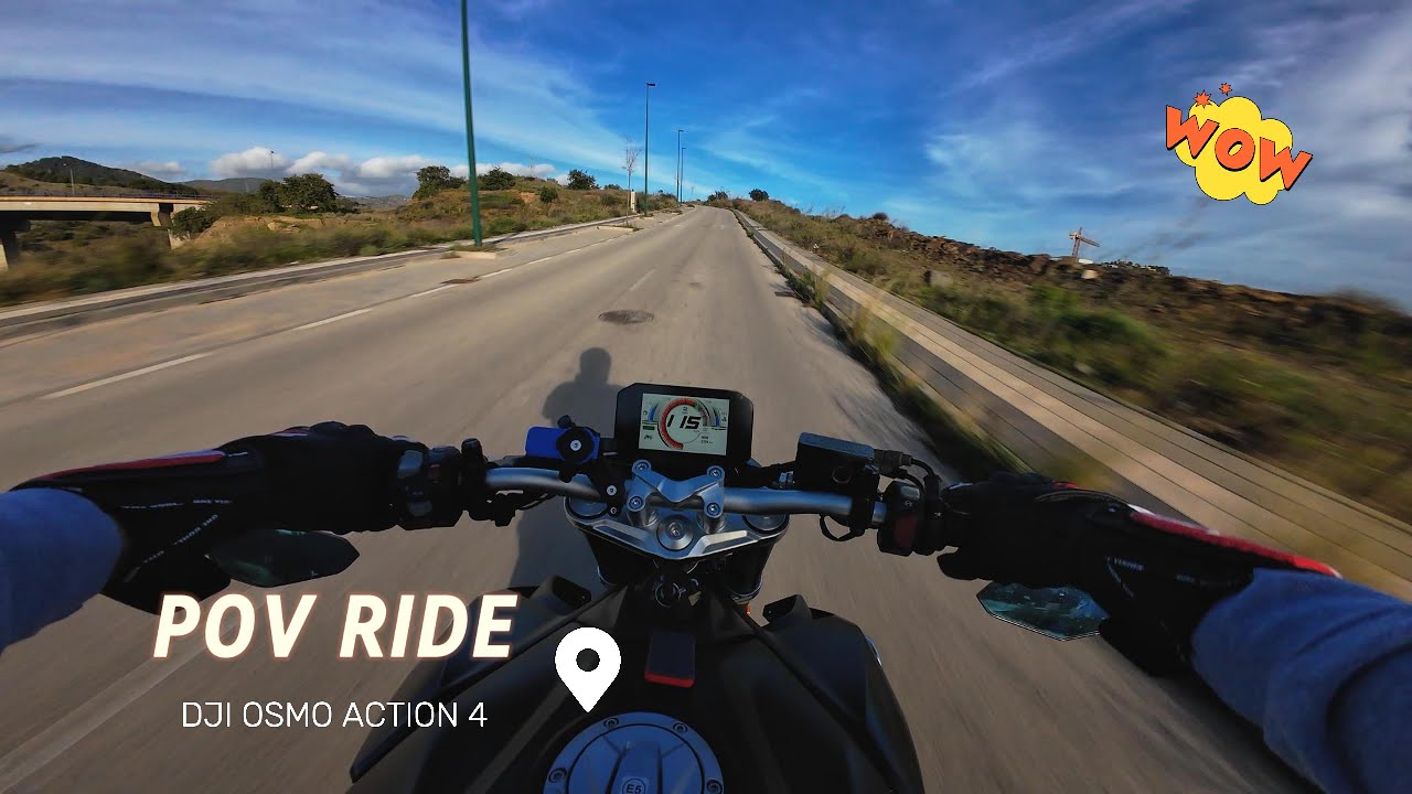 POV RIDE I PURE SOUND I #dji OSMO ACTION 4