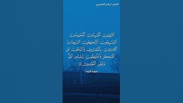 سورة التوبة ( ١١٢ - ١١٣)/ ياسر الدوسري