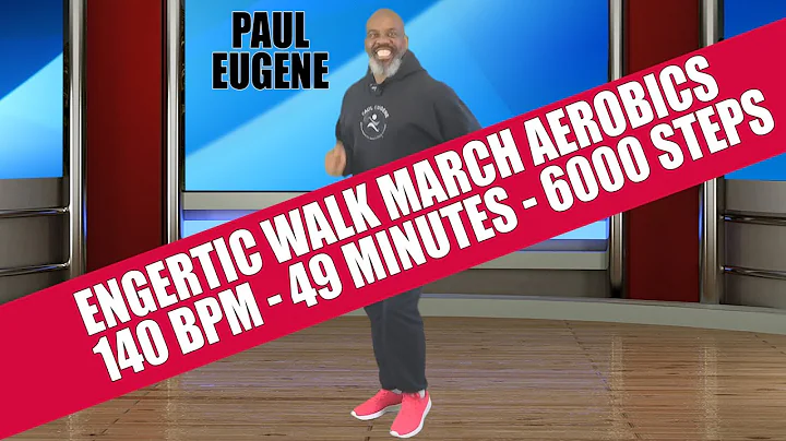 49 Minutes High Energy Walk March Aerobics Exercis...