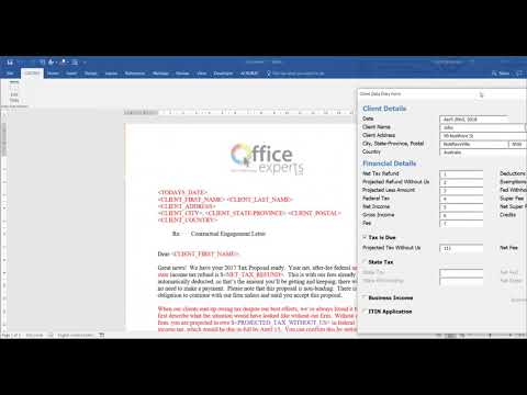 Microsoft Excel Demo: Popup Form [Microsoft Office Experts Group]