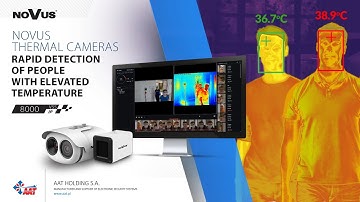 NVIP-2H-8912M/TS - Professional system for remote body temperature measurement