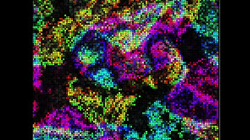 Vibrant Cells color scheme - Cellular Automata