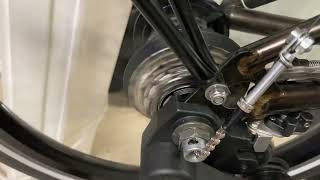 [BROMPTON] M6R to M12R using BROMMIEPLUS 4 sprocket kit for BWR