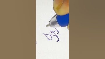 "Isha" beautiful name in cursive writing. #shorts #calligraphy #viral #youtubeshorts