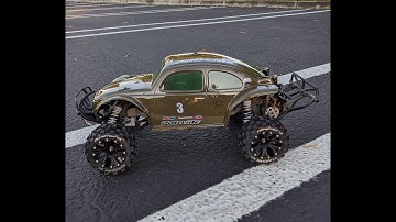 Traxxas Slash Baja Bug First Run