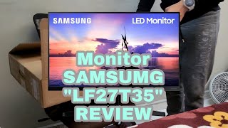 Samsung LF27T350FH LED 27 Gamer Monitor  The best GAMER 27 Monitor Nice and Cheap