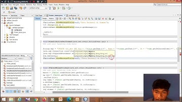 Program Java menambahkan Edit Delete dan Clear menggunakan aplikasi netbeans