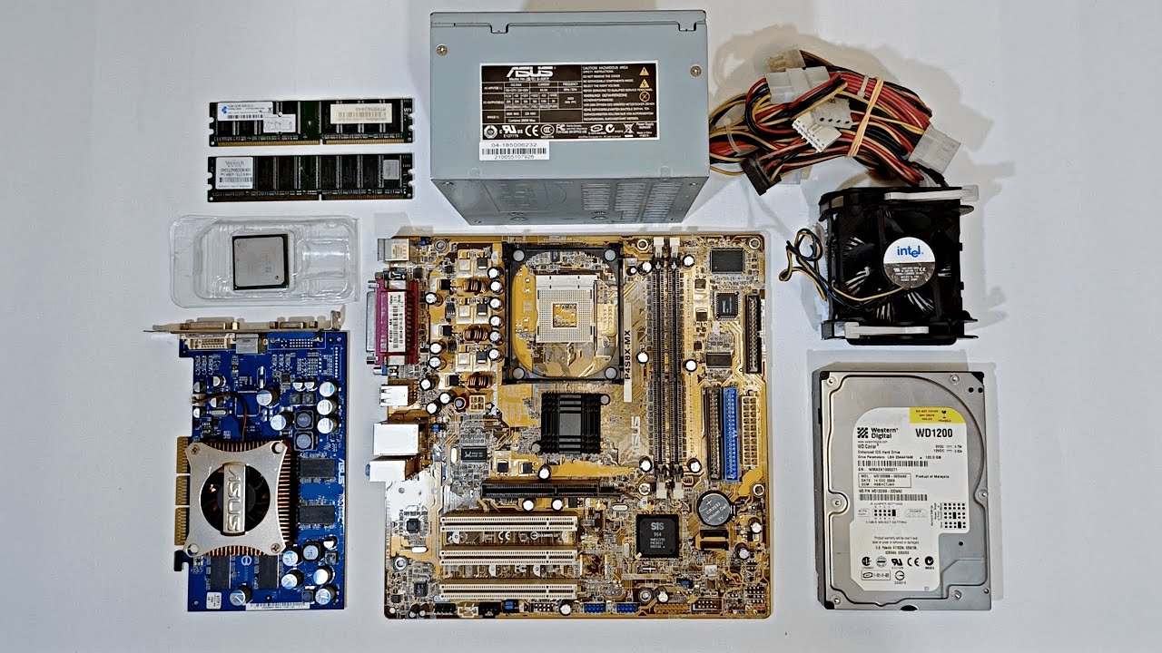 Pentium 4 3.0Ghz + GeForce FX5700 Retro PC Build! | Test in 10 Games #27