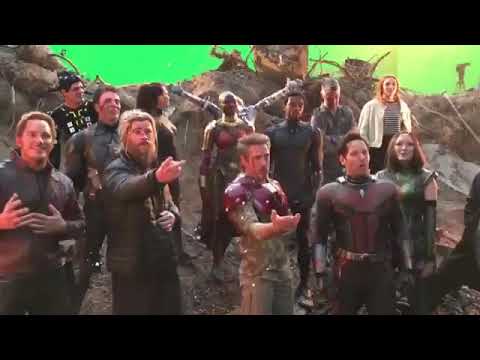 Avengers singing Happy Birthday to Thanos  Josh Brolin