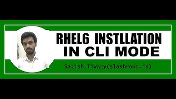 rhel6 installation in CLI Mode