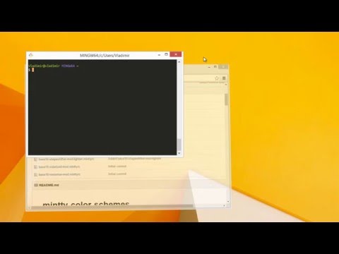 Видео: Как мне запустить Mintty?