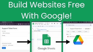 Why Pay? Build Custom Websites Using Google Platform—For Free! #googlesheets #googledrive #website