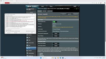 Asus is the second router, how to configure OpenVPN server