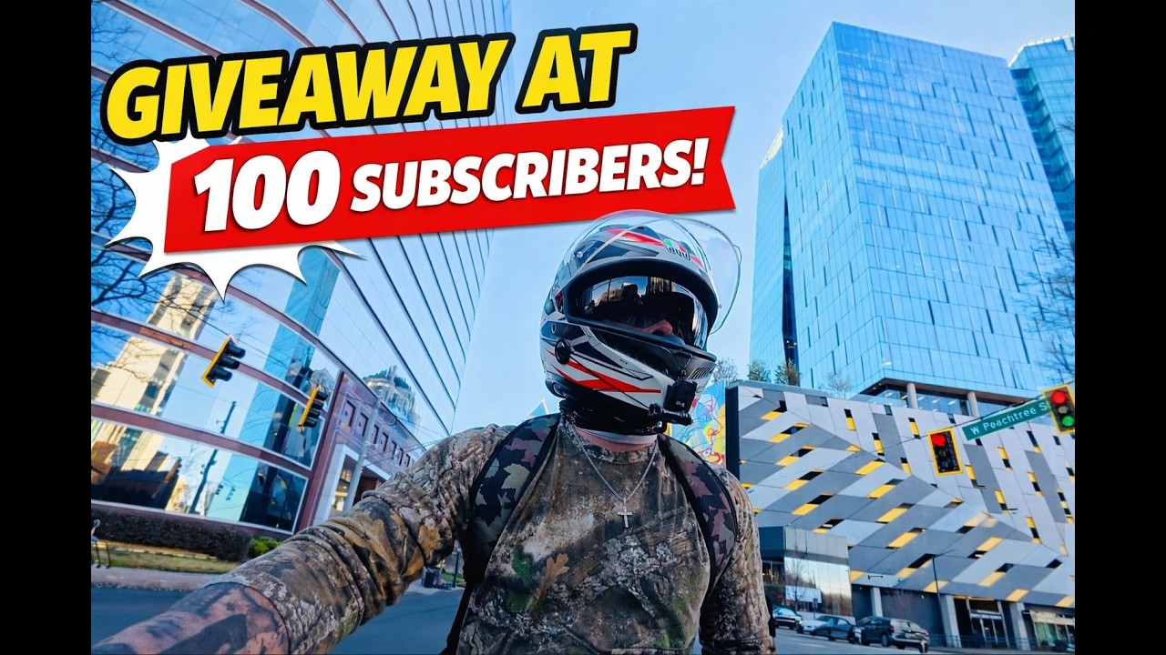 After Work Ride Through Atlanta  | Road to 100 subscribers.