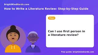 How to Write a Literature Review: Step-by-Step Guide | Student Guide