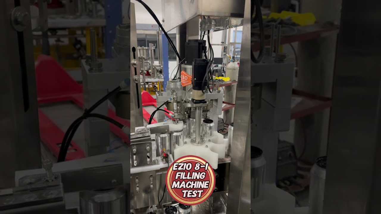 8-1 Beer Canning Machine: Advanced Low-Oxygen Filling & Intelligent Sealing Technology