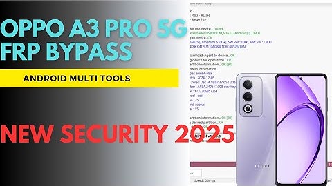 Oppo A3 Pro 5G FRP Bypass 🔥 Android 15 Google Unlock | AMT Tool 2025 Method!
