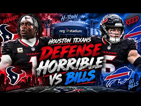 Houston Texans Defense Was HORRIBLE VS Bills!
