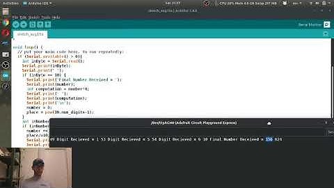 Serial Communication from Processing to Arduino