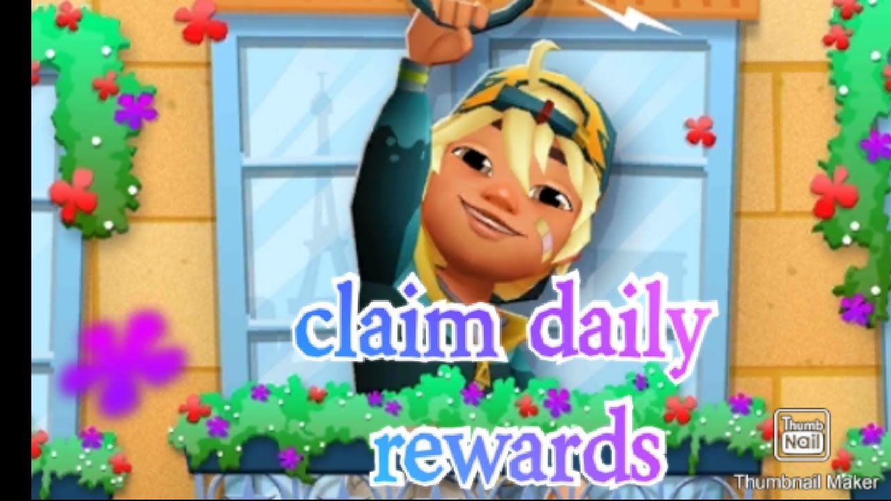 how to claim daily rewards on subway  surfers