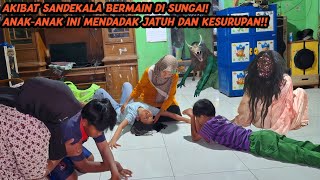 ANAK-ANAK INI MENDADAK KESURUPAN SETELAH BERMAIN DI TEPI SUNGAI SAAT SANDEKALA!!