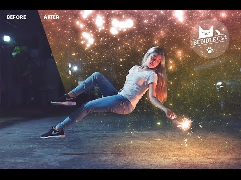 Night Sky Background Overlays, an Action Add-On by PhotoSpirit (Thumbnail 12 of 12)