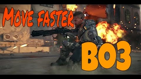 Move around maps faster (super slide,jump) black ops 3,Tips and tricks