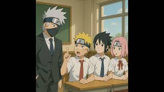 Team 7S School Day Adventure - Naruto Au