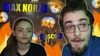 Me and my sister watch Max Korzh. Moscow. 31.08.2019 (Reaction)