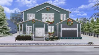 Christmas Family Home (#BuildItTogetherXmas) | The Sims 4: Speed Build
