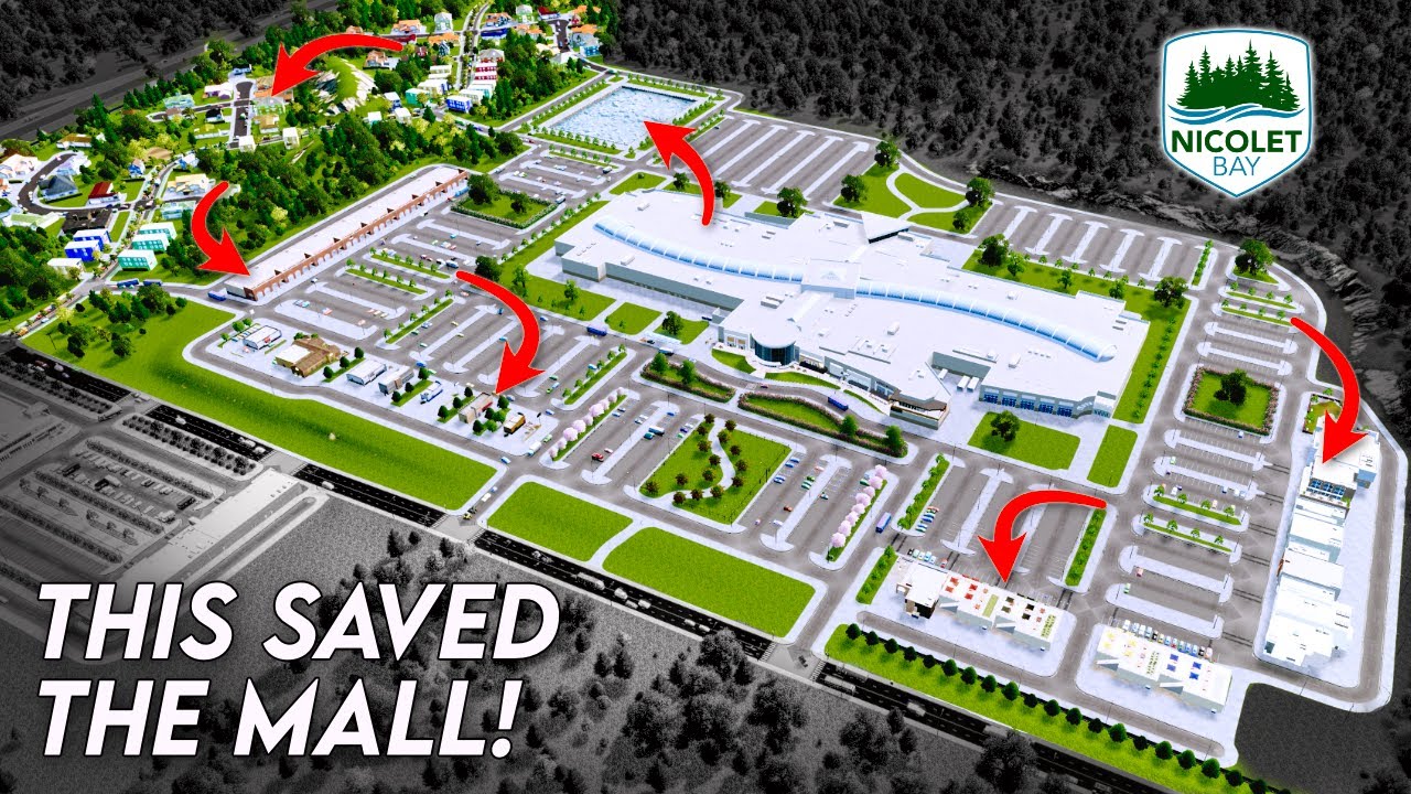 Saving a Failing Mall by Reducing its Parking | Nicolet Bay 22