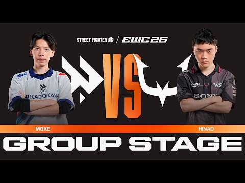 Moke vs Hinao — Esports World Cup 2026 — Pools