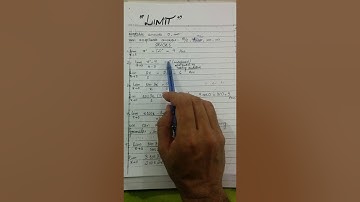 ECAT (APTITUDE TEST) XII Math Chap: Limits - Shortcut by Sir Ahsan Abdullah Patel - Part 1