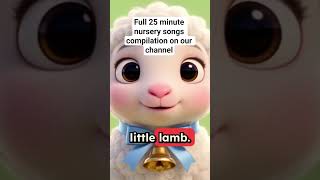 🐑 Mary had a little lamb 🎵Sing along with Nursery Rhymes Co 💛Watch the long video on our channel!