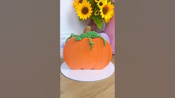 Pumpkin Cake made with our Flexi Frost & Carve!! 🎃 www.frostform.com