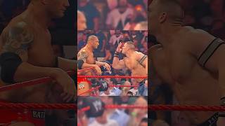 John Cena Takes Revenge 🔥😱 #wwe #wrestling #johncena #batista #wwefan #shortsfeed #shorts