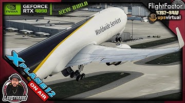 XPlane 12 🔴Live🔴 | UPSVAC Cargo Ops | FlightFactor 767-34AF |  KSDF✈️KABQ✈️?