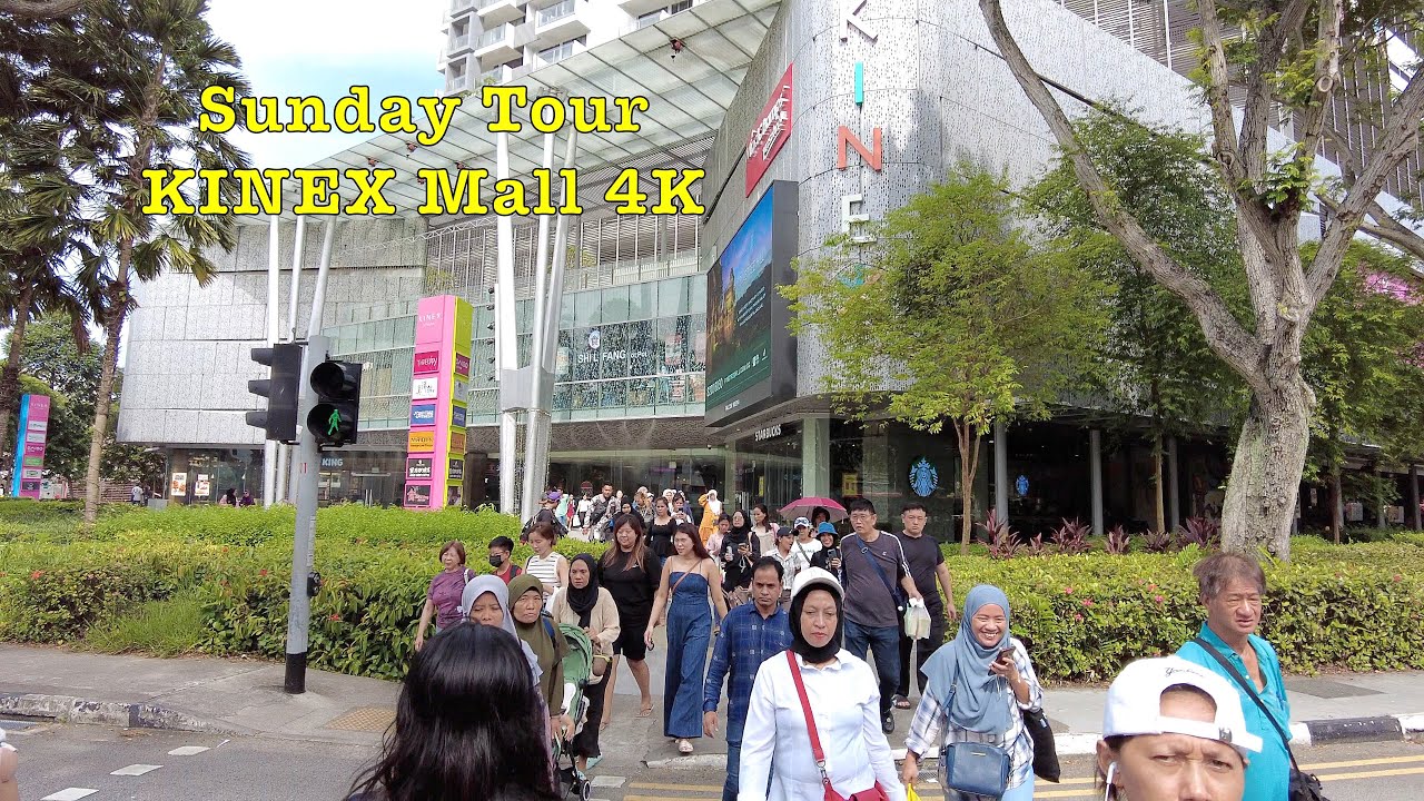 KINEX Mall Sunday Walk in 4K #mall #shopping #walkingtour - YouTube