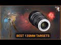 Top 25 targets with a 135mm lens  dslr astrophotography