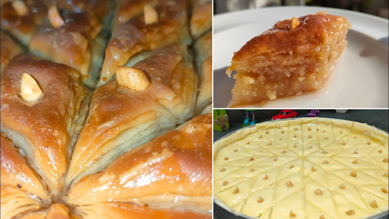 بقلاوة بدون آلة .. مورقة و مقرمشة بطريقة سهلة جدا .. البنة أكثر من راااااااااائع 🇩🇿