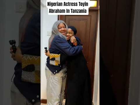Toyin Abraham Is In Tanzania Priscillaojo Juma Princerakeem Jp2025 Juma Toyinabraham 