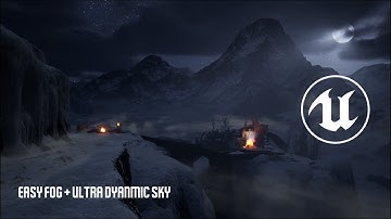 Unreal Engine Environment Test using Quick Fog and Ultra Dynamic Sky