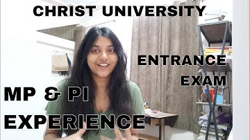 Christ University Mp and pi- Micro presentation and Personal Interview Experience | My CUET Analysis