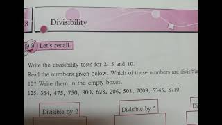Std 6Th Sub -Math Chapter No8 Divisibility By Jayashree Gaikwad
