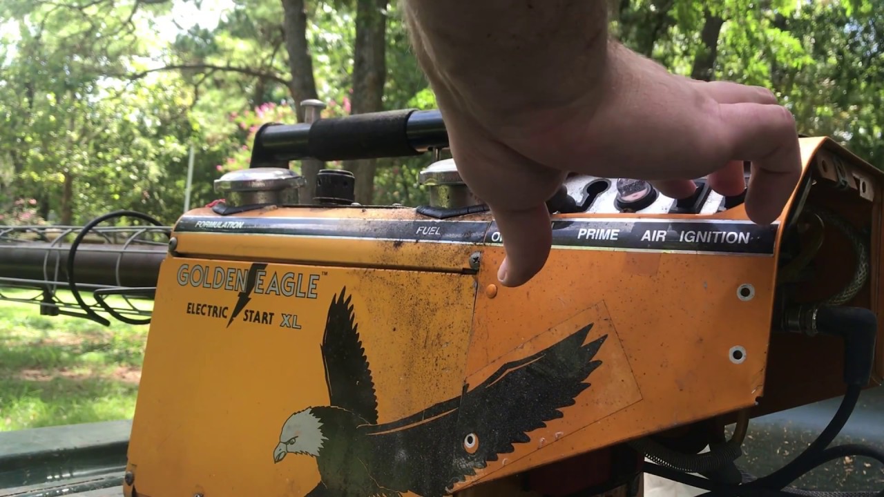 Golden Eagle Fogger Startup