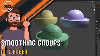 Smoothing Groups in Blender Tutorial