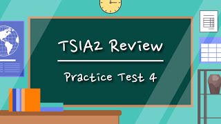 TSIA2 math review - Practice Test 4